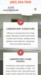 Mobile Screenshot of labfurnitureandfumehoods.com
